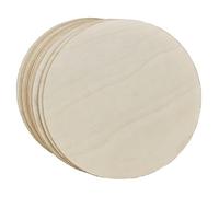 15PCS Unfinished Wood Circles Discs for Crafts, 25cm Blank Wood Slices Wooden Rounds Cutouts for DIY Painting and Home Decor