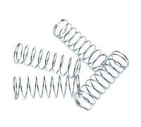 15Pcs Wire Diameter 0.7mm Spring Steel Compression Spring Rotor Return Spring Compressed Spring Length 10-100mm(70mm,13mm-0.7mm)