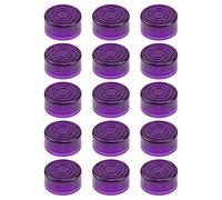 15Pcs Yootones Guitar Effect Footswitch Topper,Foot Nail Cap Pedal Topper for Protection Cap Make Effect Footboard More Efficient Anti-Slip Surface (Purple)