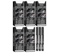 15Pieces Car Tire Paint Pen Black Quick Drying Water Resistant Car Marker for Scratch Repair Tire Pen