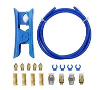 15Pieces Printing Supplies Pneumatics Connectors Set for Professional and Projects Filament Guide Tube