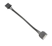 15Pin Male To 2/1 Big 4Pin Female Power Extension Cable 15Pin Power Cable Supply For PC Hard Drives IDE Hard Drive Cord