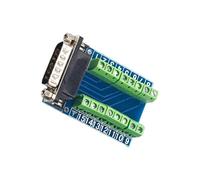 15Pin VGA Signals Splitter Terminals Block Board Space Saving DB15 Break Out Connectors For Music Video Equipment Port Breakouts