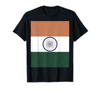 15th August Independence Day Oversized India Flag Design T-Shirt