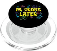15th Birthday 15 Years Later 15 Years Old Bday PopSockets PopGrip for MagSafe