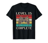 15th Wedding Anniversary For Couples Level 15 Complete T-Shirt