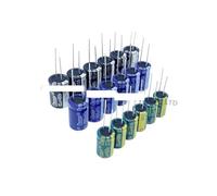 15UF 22UF 33UF 47UF 68UF Aluminum Electrolytic Capacitor 16V 25V 50V 63V 100V 200V 400V 450V DIP AUOQKQUT(50V33UF6X11 50PCS)