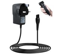 15V 0.36A Charger Compatible with Philips HQ8505 Razor, Power Adapter with 1.8m Cable for Series 3000 5000 7000 9000 Beard Trimmer, Replacement Cord with UK Plug