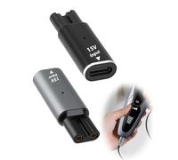 15V Charger Converter Type-C Shaver Charger Adapter USB-C Replacement Power Shaver Charging Converter for Philips Norelco Series 3000 5000 7000 9000 BT5502 BT9810 QP6510 QP6520 QP6530 QP6620 HQ8505