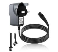 15V Electric Razor Shaver Charger Cable for Philips HQ8505 UK Plug Power Lead Adapter Replacement Charging for S5000, 7000, 9000 Beard Trimmer S5465, S3233, BT5502, BT9810, MG7790 MG7750(Light/Brush)