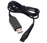 15V Shaver Charger for Philips One Blade QP6651 QP6510 QP6520 BT5502 QP6650 QP6620, USB/Black