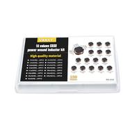 15Values*10Pcs=150Pcs CD32 SMD Power Inductor Kits 1uH 1.5uH 2.2uH 3.3uH 4.7uH 6.8uH 10uH 15uH 22uH 33uH 47uH 68uH 100uH 150uH 220uH Wire Wound Chip Inductors