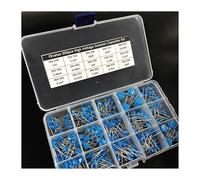 15values 300pcs 1KV/2KV/3KV (0.1nF to 22nF) High Voltage Ceramic Disc Capacitor assorted kit with storage box RUAJOGYNVM