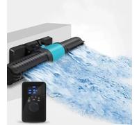 15W Aquarium Wave Maker with LED Controller, 4 Adjustable Flow Levels, Magnetic DC 24V Powerhead for Freshwater & Marine Reef Aquariums, Enhance Water Circulation