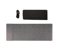 15W Charging Extension Pad with Anti-Slip Base and Premium PU Surface for Office Game Workstation Ergonomic Pad with Fast Charging Function