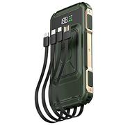 15W Fast Qi Wireless Charger Power Bank, 30000Mah 22.5W QC PD 3.0 Fast Charging Power Bank,Green,20000mah