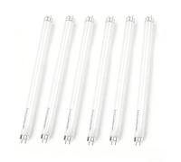 15w Fluorescent Tubes 450mm, Low Energy Consumption Light, Energy-Saving Emergency Light, Strip Lights, G13 Socket, T8 Cool White 4000k, For Kitchen Bathroom and Closet,450mm 15w,6PCS