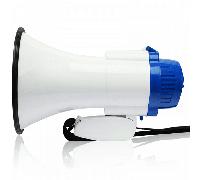 Adastra L01 Portable megaphone Battery Operated and supplied with Carry Strap Volume control and selectable Siren , Events, Public address, Festivals, sporting events, demonstrations