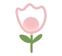 15W Modern LED Wall Lamp with Flower Design, Acrylic Shade, Perfect for Princess Room Decor
