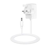 15W Power Adapter Charger for Echo Dot (3rd/4th/5th Gen) Echo Show 5(1st 2nd Gen) Echo Dot with Clock Echo Dot Kids Edition Echo Spot Pop Alexa Fire TV Cube Charger 12V 1.25A 1.5M Power Cord White