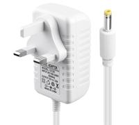 15W Power Supply Charger 12V 1.25A for Alexa Echo Dot 3rd 4th 5th Gen 2M 4.0*1.7mm Cable Adapter Replacement for Kids Edition Show 5 1st 2nd Gen Echo Dot with Clock Dot Spot Pop Fire TV Charging Cord