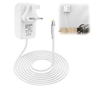 15W Power Supply Charger for Alexa Echo Dot 3rd 4th 5th Gen 12V 1.25A 4.0 * 1.7mm Power Adapter Replacement Cable for Kids Edition Show 5 1st 2nd Gen Echo Dot with Clock Dot Spot Pop Fire TV 2M Cord