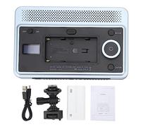 15W RGB Camera Light Panel 15C with Rechargeable Battery, 0-360° Full Color & 2800-6800K Adjustable Temperature - Soft PC Diffuser, App Control & Multi - Device Support f