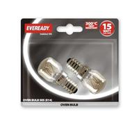 15W SES Oven Bulb BLIST X2 S1021*