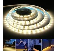 15W SMD 2835 Motion Activated Illumination Warm White LED Digital Bed-Lighting Light with White Board Epoxy Strings DC 12V (SKU : Led1200)