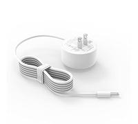 15W UL Listed AC Charger Fit for Google-Home-Hub, Nest-Hub Smart Voice Speaker Wall Power Cable Supply Adapter Cord (Not Fit Google Home)