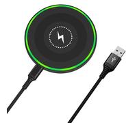 15W Wireless Charger Fast Charging Pad for Motorola Moto G Stylus 5G 2025/G Power 2024, Android Wireless Charging Station for Samsung Galaxy S25 Ultra S25+ S24 FE S23 S22 Z Flip6, Pixel 9pro 9 8a 8pro