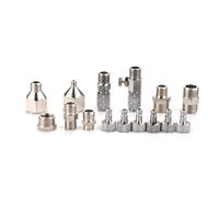 15x Airbrush Hose Adapter, Multi-Size Airbrush Adapter Set, Quick Release Disconnect Fitting for Air Compressor NATEFEMIN