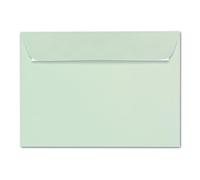 15x envelopes DIN C5 green (mint) - 229 x 162 mm envelope without window - self-adhesive envelopes - Artoz 1001 series