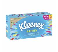 15X KLEENEX XXL Family Box Facial Tissues Dispenser, Total 1920 Sheets