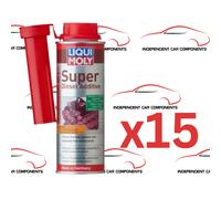 15x Liqui Moly Super Diesel Additive Injector System Treatment 250ml 1806