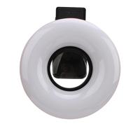 15X Macro Lens with LED Fill Light - Clip-On for Mobile Photography, Perfect for Jewelry and Eyelash Detail Shots