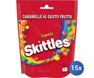 15X Multipack Skittles Fruit 136G