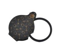 15X Pocket Magnifier, Handheld Magnifier, Foldable Reading Magnifier, Mini Folding Magnifier, Reading Aid Magnifying Glass, Mini Magnifier with Rotating Protective Case, For Reading books jewelry