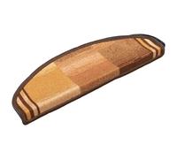 15x Self-adhesive Stair Mats Brown Staircase Protector Tread vidaXL