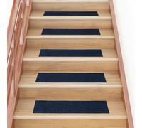 Self-adhesive Stair Mats Decoration Stair Protector Anti-slip Stair Rug vidaXL