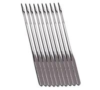 15x1 HAx1 130/705H Sewing Machine Needles, Size 16, Steel, Large Eye, 10 Pack, for Singer Brother Janome Pfaff