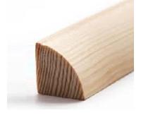 15x15 Pine Quadrant Curved Edge Timber Wood 1m x 4 Total 4 Meters tm672