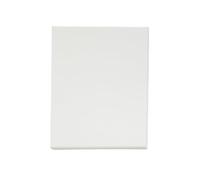 15x20cm Blank White Stretched Mini Canvas Wooden Frame for Artists, DIY Painting, Mixed Media - 280gsm