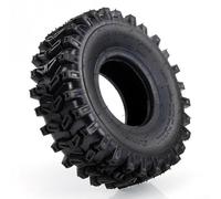 15x5.00-6 Tubeless Tire, 4-Ply Heavy-Duty Rubber with Deep Tread for ATV, Go Kart, Lawn Mower, Garden Tractor and Snow Plow