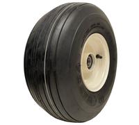 15x6.00-6 lawnmower tyre 4ply rib on 25mm BB 80mm hub length rim - Wanda P508