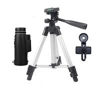 15x60 Powerful Monocular with Smart Phone Adapter,High Power Vision for Adult,for Bird Watching,Wildlife,Concert,Sporting Game