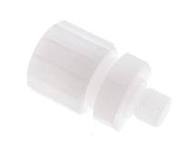 15x9mm & G1/4'' PVDF Straight Compression Fitting with Male Threads 10 bar PVC and PA