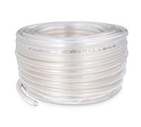 16.0mm Internal Diameter, 5/8", PVC Tube Clear Plastic Hose Pipe, Ideal for Home Brewing SYPHONING Beer & Wine Food Grade, Fish Pond CAR Aquarium AIR Pump - British Made - Free UK DELIVERY (2)