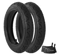 16''×1.75/2.15 Kids Bike Replacement Tires and Inner Tubes (4-Pack) for Most 16’’ Kid Bikes Like RoyalBaby, Schwinn, Dynacraft Magna and Titan - Made from BPA/Latex Free Premium Quality Butyl Rubber