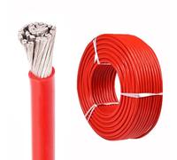 16-10AWG UL10269 1000V Energy Storage Cable, 105 °C PVC-Insulated Tinned Copper Wire for Inverters & Renewable Battery Systems，urban Power Distribution and Appliance Power Leads(100ft,15AWG)